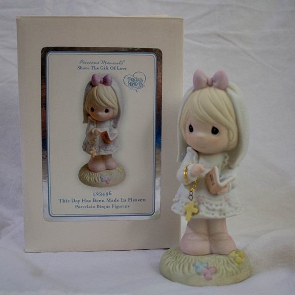 Precious Moments Bisque Porcelain Figurine (NEW) - Picture 1 of 7